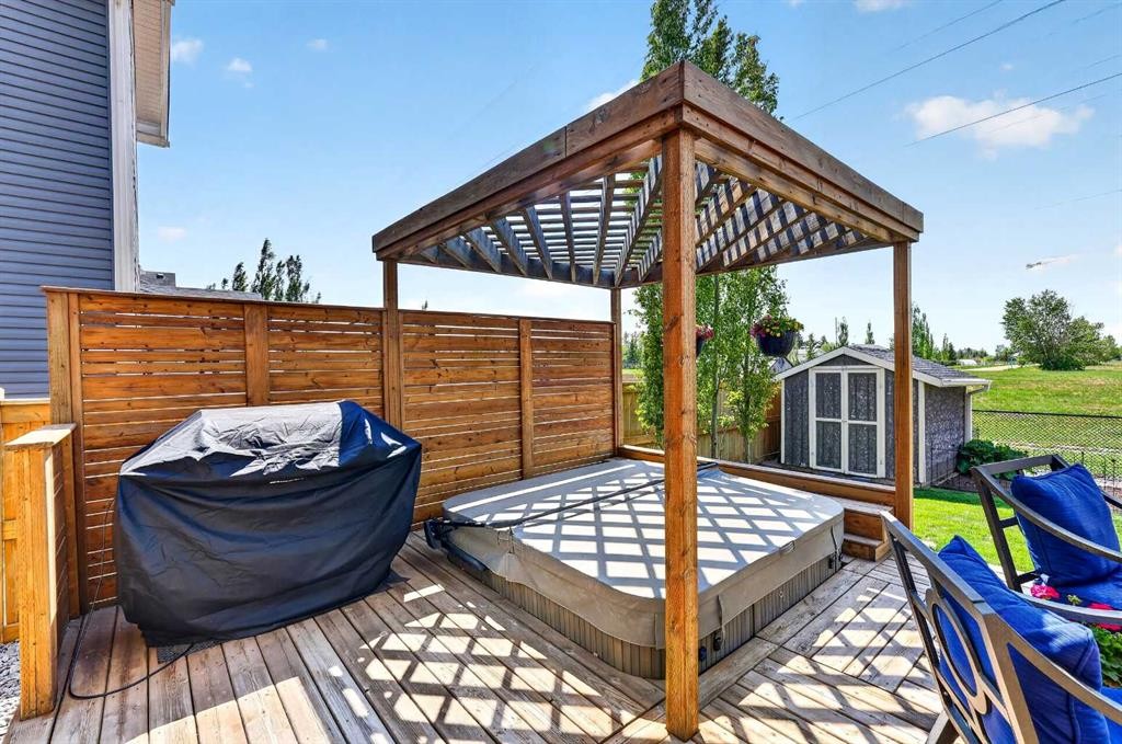 236 Aspenmere Circle, Chestermere, AB - Outdoor With Deck Patio Veranda With Exterior