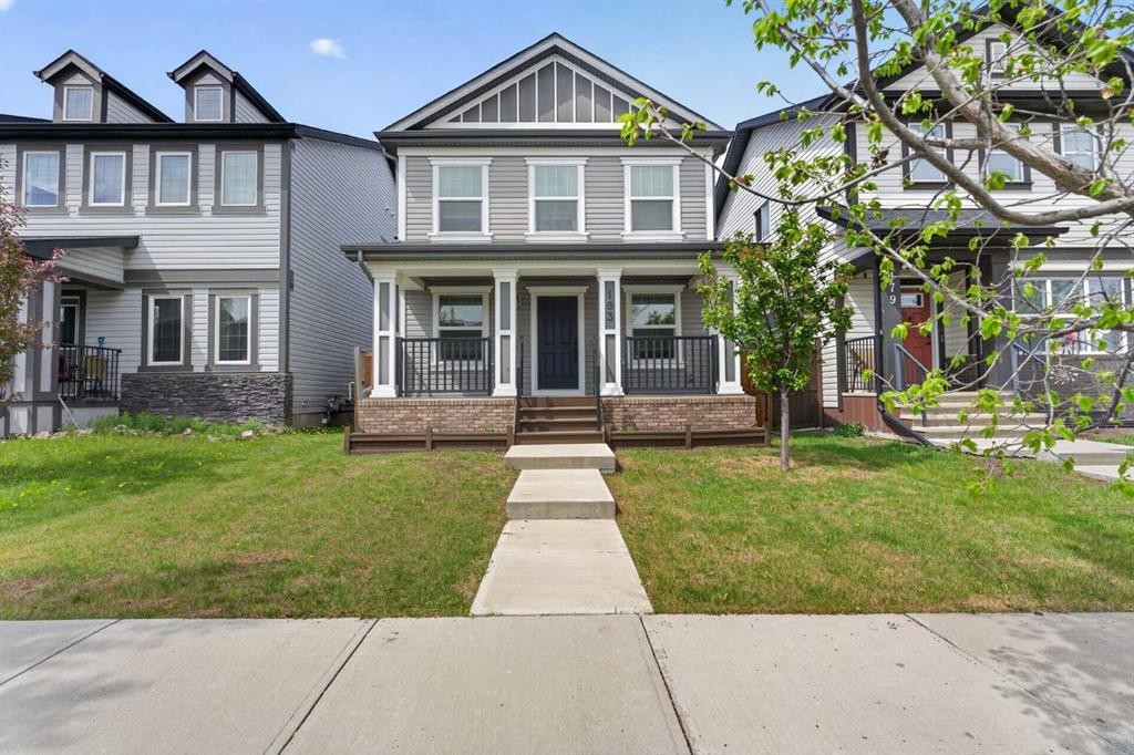 183 Copperpond Street Se, Calgary, AB - Outdoor With Deck Patio Veranda With Facade