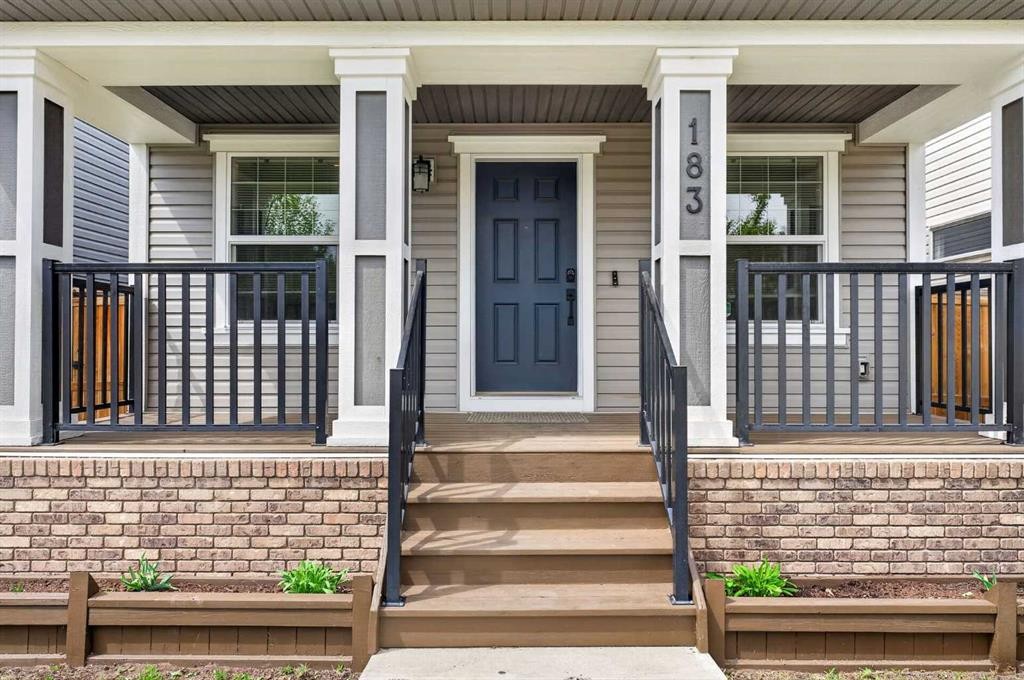 183 Copperpond Street Se, Calgary, AB - Outdoor With Deck Patio Veranda