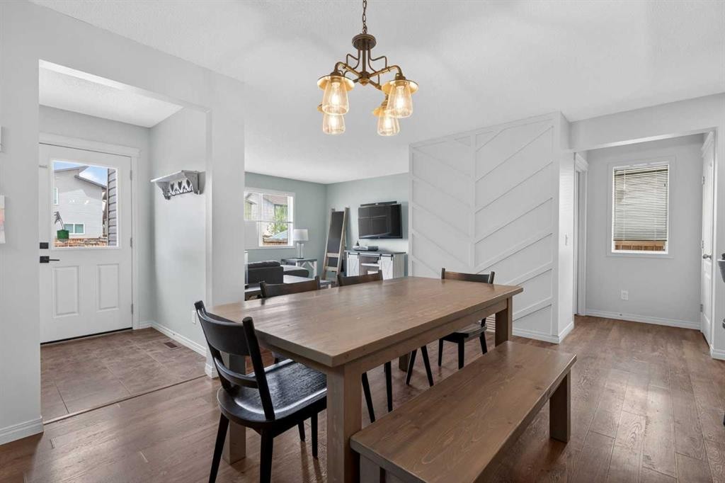 183 Copperpond Street Se, Calgary, AB - Indoor Photo Showing Dining Room