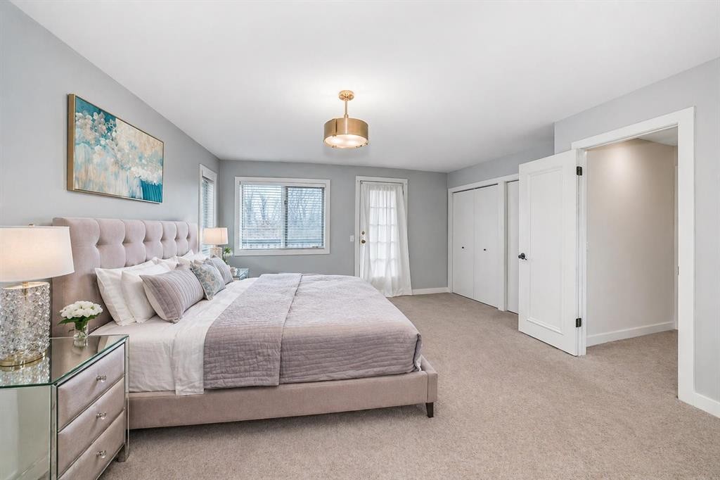 47 Canterbury Court Sw, Calgary, AB - Indoor Photo Showing Bedroom