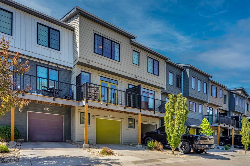 281 Walden Drive Se, Calgary, AB - Outdoor With Balcony
