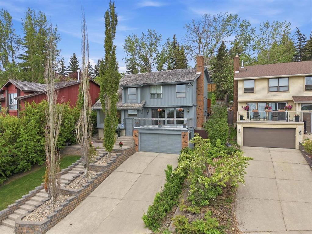 5807 Coach Hill Road Sw, Calgary, AB - Outdoor With Deck Patio Veranda With Facade