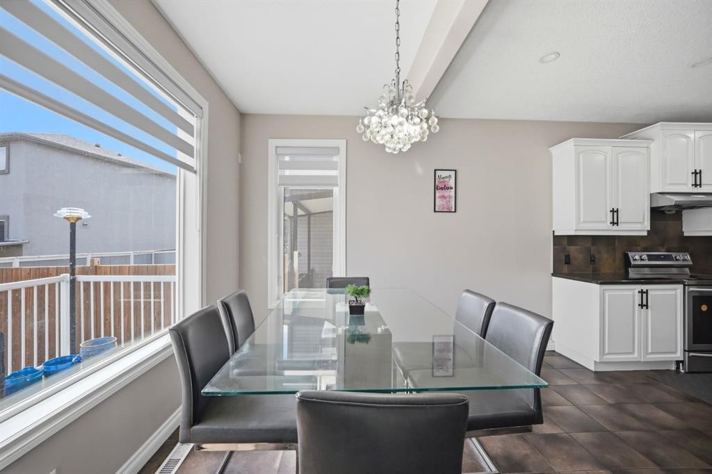 591 Taralake Way Ne, Calgary, AB - Indoor Photo Showing Dining Room