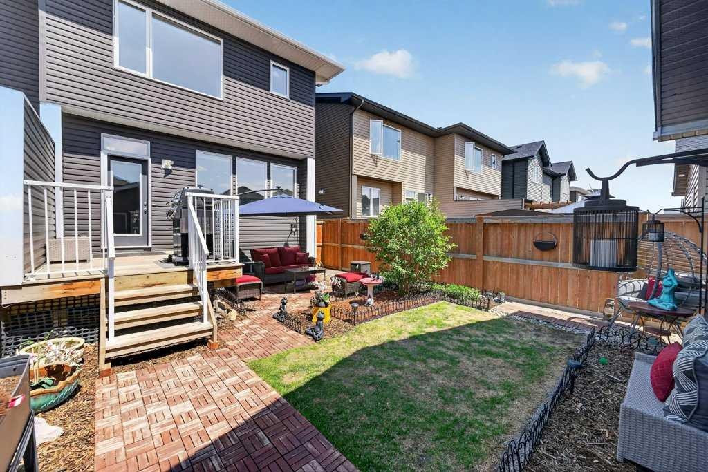 271 Fireside Drive, Cochrane, AB - Outdoor With Deck Patio Veranda