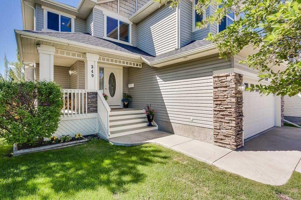 249 West Lakeview Place, Chestermere, AB - Outdoor With Deck Patio Veranda