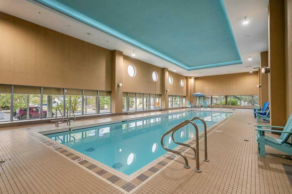1808-55 Spruce Place Sw, Calgary, AB - Indoor Photo Showing Other Room With In Ground Pool