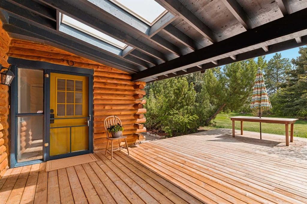 261074 Township Road 262, Rural Rocky View County, AB - Outdoor With Deck Patio Veranda With Exterior