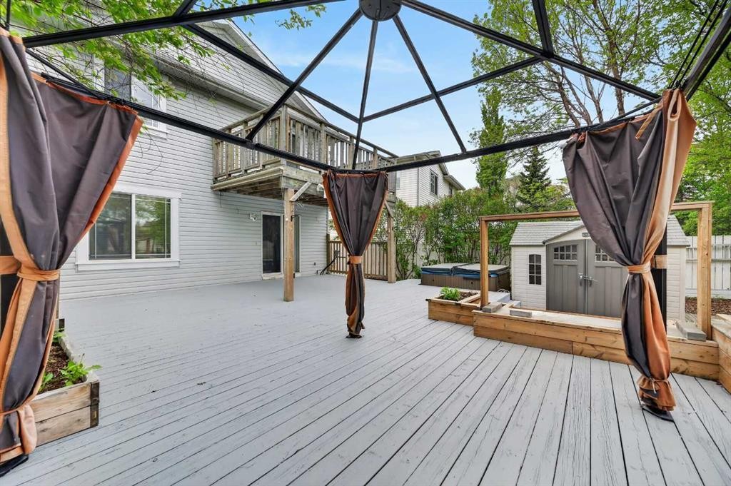 378 Panamount Drive Nw, Calgary, AB - Outdoor With Deck Patio Veranda With Exterior