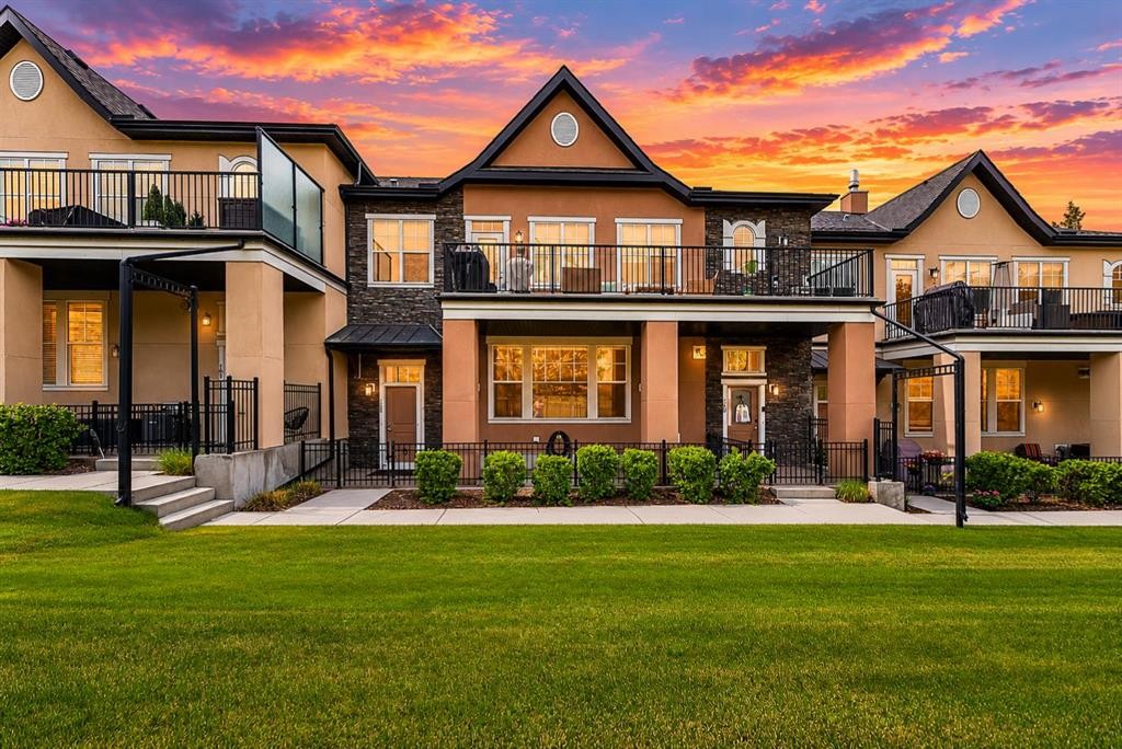 165 Cranbrook Villas Se, Calgary, AB - Outdoor With Deck Patio Veranda With Facade