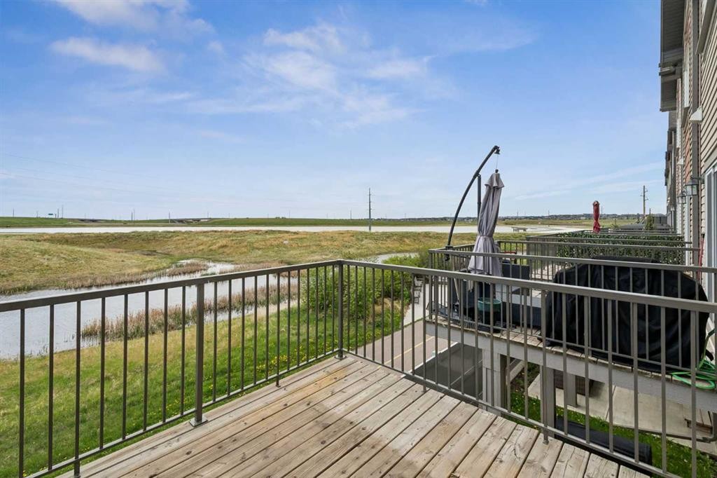 120 Copperstone Villas Se, Calgary, AB - Outdoor With Balcony With View With Exterior