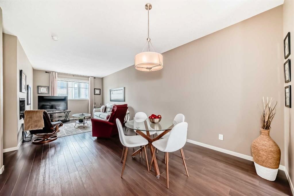 205 Copperpond Row Se, Calgary, AB - Indoor Photo Showing Dining Room