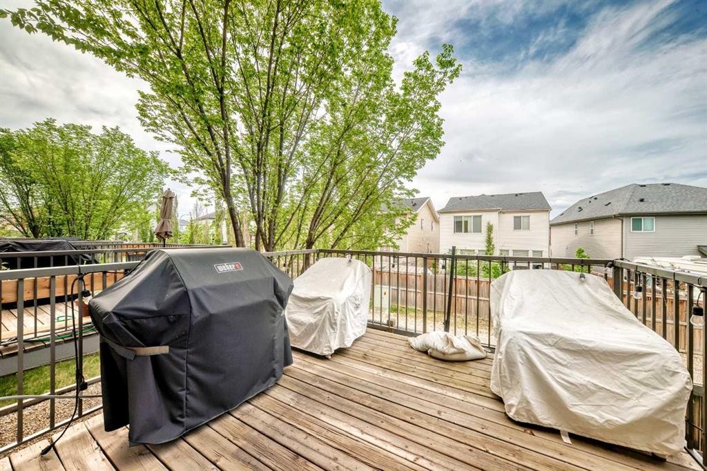 205 Copperpond Row Se, Calgary, AB - Outdoor With Deck Patio Veranda With Exterior