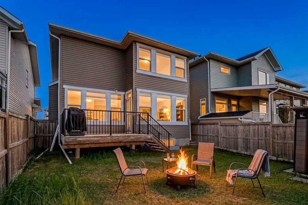 152 Redstone Villas Ne, Calgary, AB - Outdoor With Deck Patio Veranda