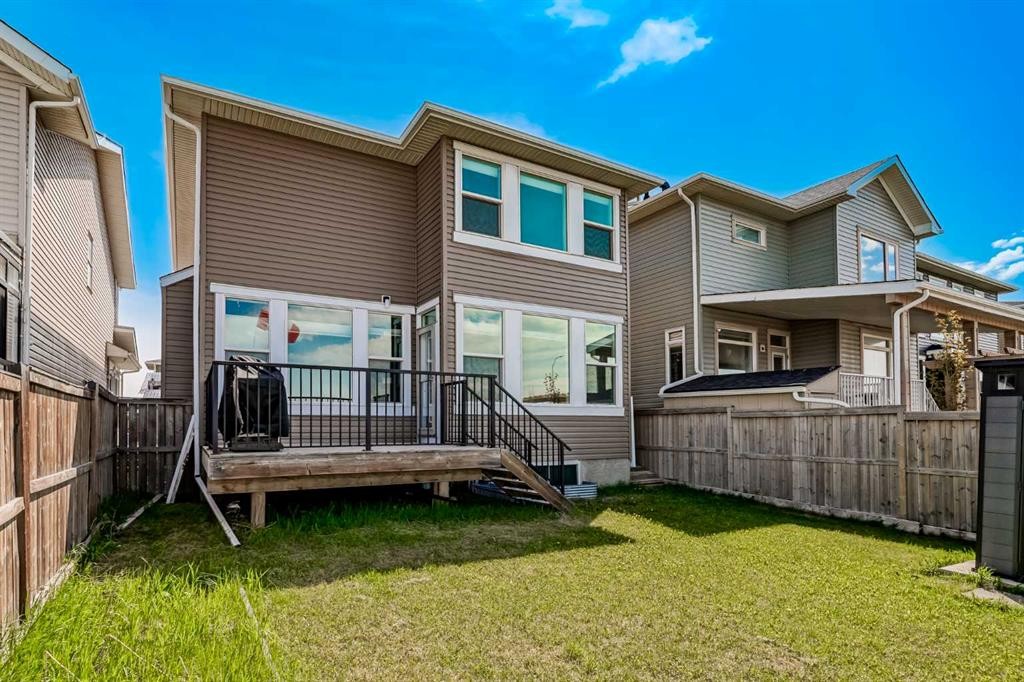 152 Redstone Villas Ne, Calgary, AB - Outdoor With Deck Patio Veranda