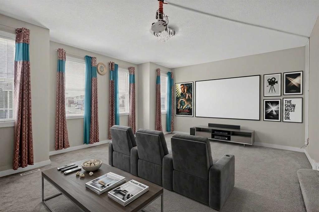 152 Redstone Villas Ne, Calgary, AB - Indoor Photo Showing Other Room