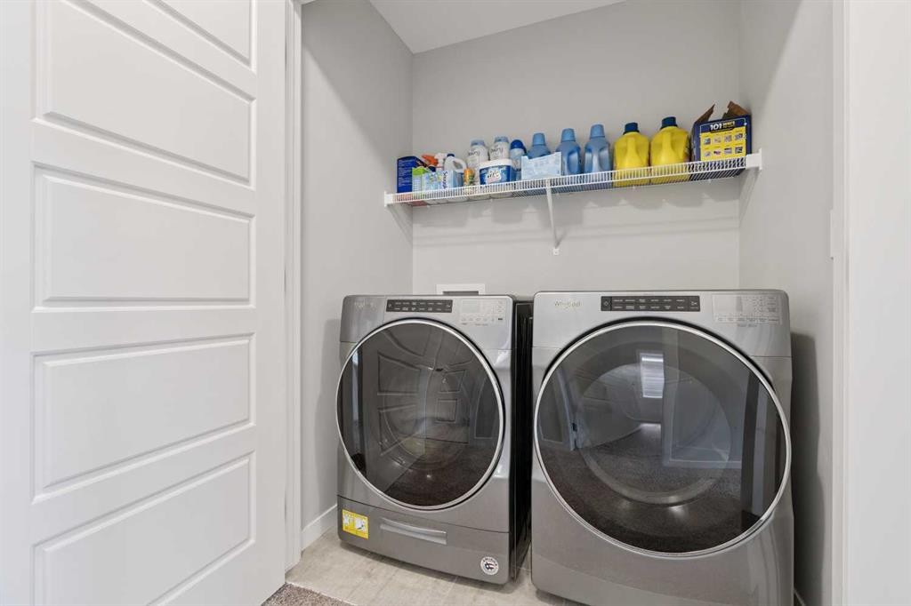 98 Seton Road Se, Calgary, AB - Indoor Photo Showing Laundry Room