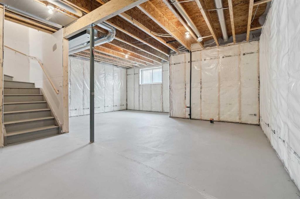 98 Seton Road Se, Calgary, AB - Indoor Photo Showing Basement