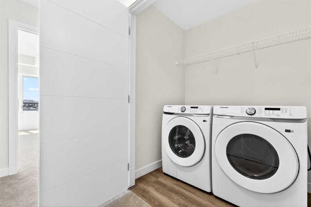 1109 Sailfin Heath, Rural Rocky View County, AB - Indoor Photo Showing Laundry Room