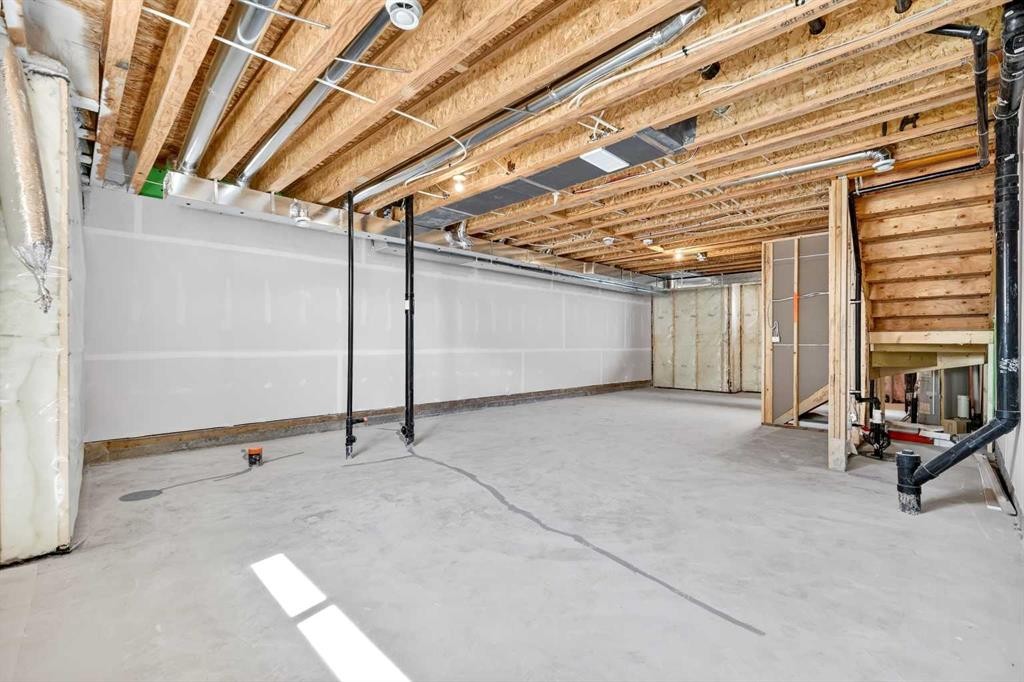 1109 Sailfin Heath, Rural Rocky View County, AB - Indoor Photo Showing Basement