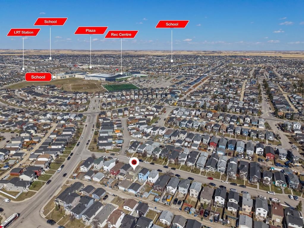 192 Martin Crossing Crescent Ne, Calgary, AB - Outdoor With View