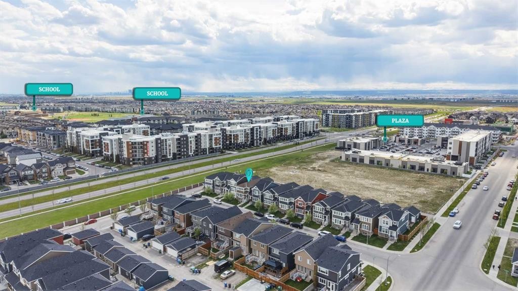 96 Red Embers Crescent Ne, Calgary, AB - Outdoor With View