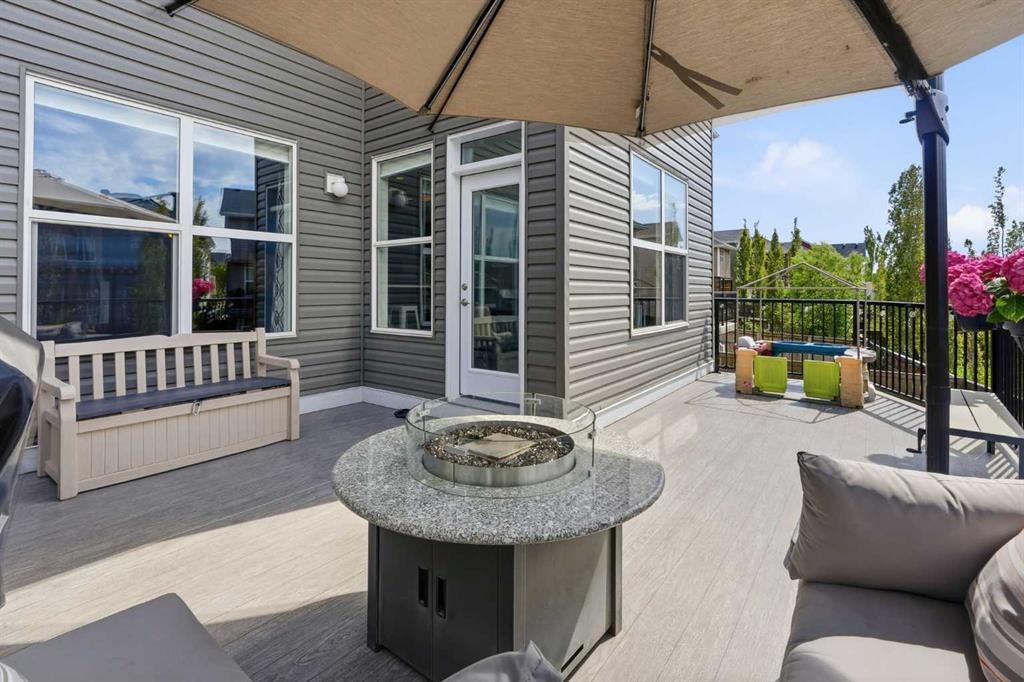 236 Auburn Springs Close Se, Calgary, AB - Outdoor With Deck Patio Veranda With Exterior