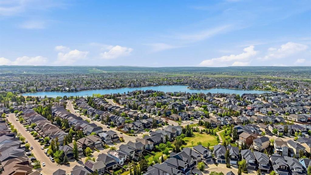 236 Auburn Springs Close Se, Calgary, AB - Outdoor With Body Of Water With View