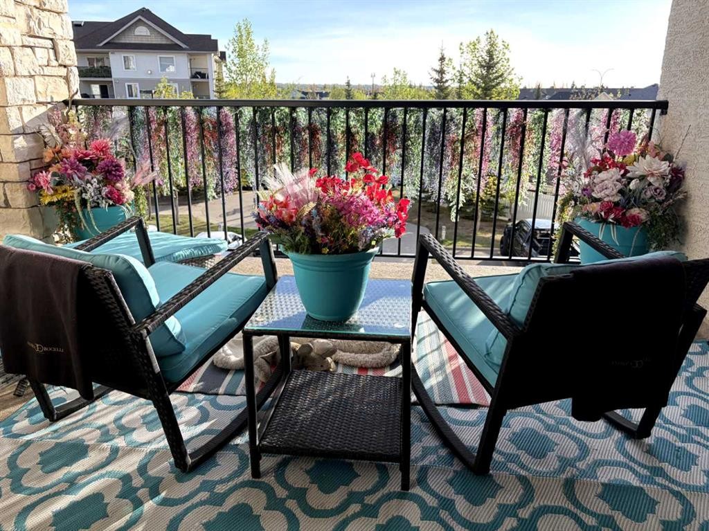 2307-12 Cimarron Common, Okotoks, AB - Outdoor With Balcony