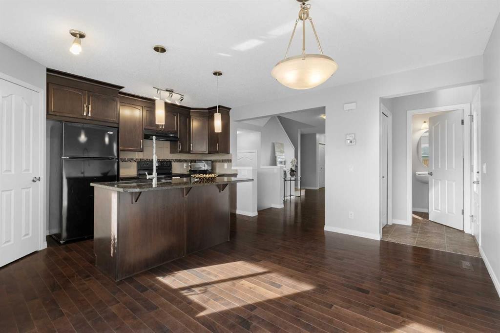 49 Auburn Crest Lane Se, Calgary, AB - Indoor Photo Showing Kitchen With Upgraded Kitchen
