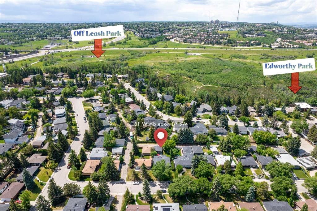 51 Wimbledon Drive Sw, Calgary, AB - Outdoor With View