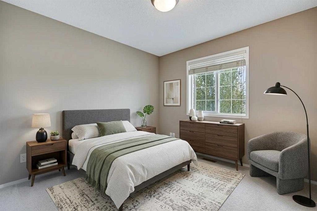 34 Kincora Drive Nw, Calgary, AB - Indoor Photo Showing Bedroom
