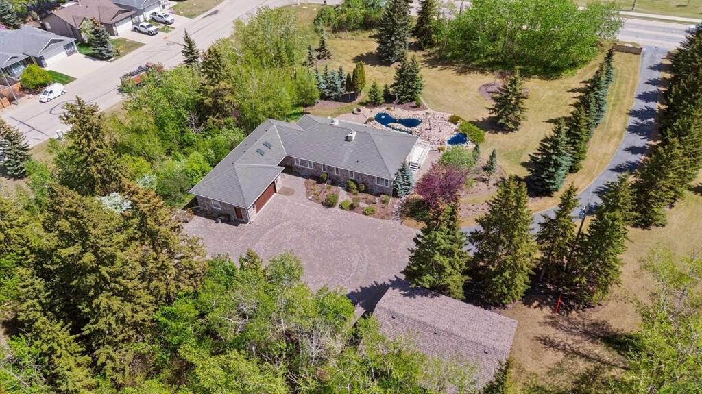 5930 C + E Trail, Lacombe, AB - Outdoor With View