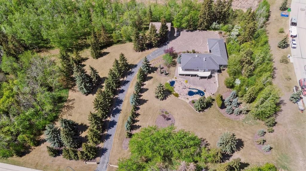 5930 C + E Trail, Lacombe, AB - Outdoor With View
