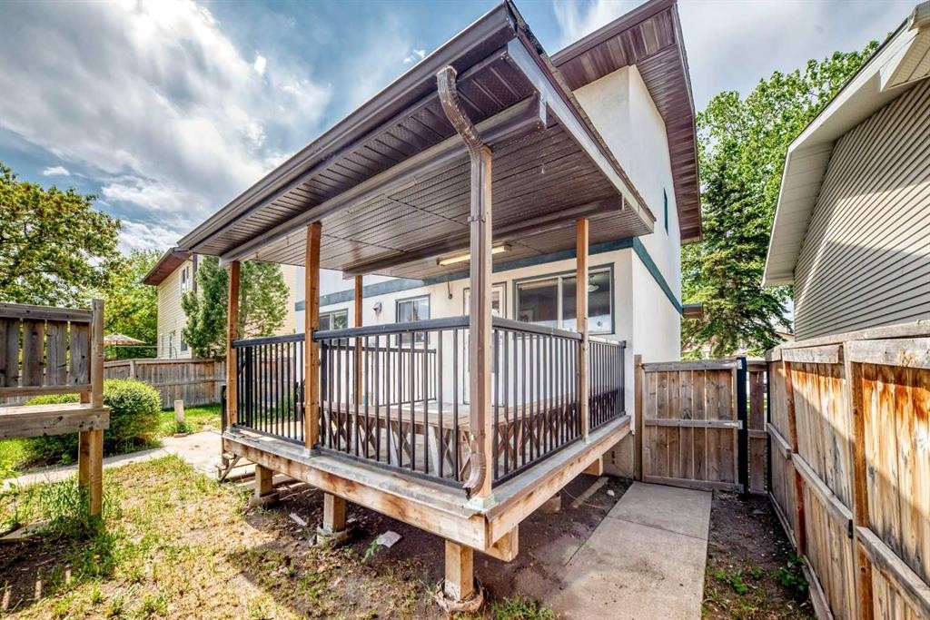 4308 55 Street Ne, Calgary, AB - Outdoor With Deck Patio Veranda With Exterior