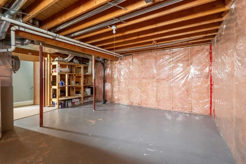256 Covington Place Ne, Calgary, AB - Indoor Photo Showing Basement