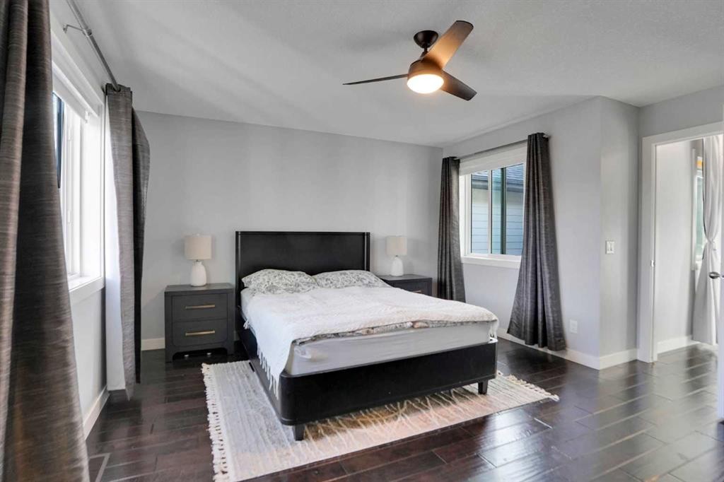 145 Marquis Common Se, Calgary, AB - Indoor Photo Showing Bedroom