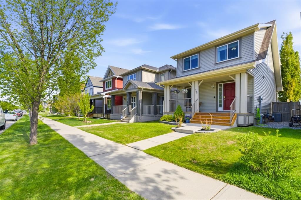 394 Copperpond Boulevard Se, Calgary, AB - Outdoor With Deck Patio Veranda With Facade