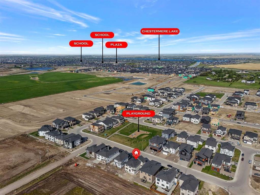 416 Watercrest Place, Chestermere, AB - Outdoor With View