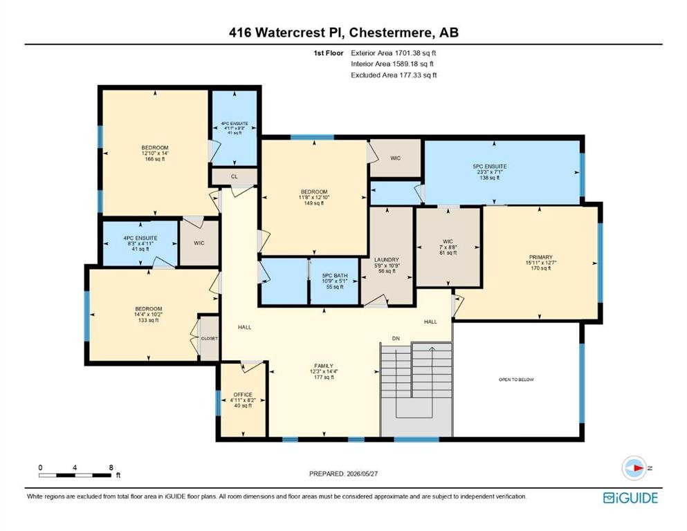 416 Watercrest Place, Chestermere, AB - Other