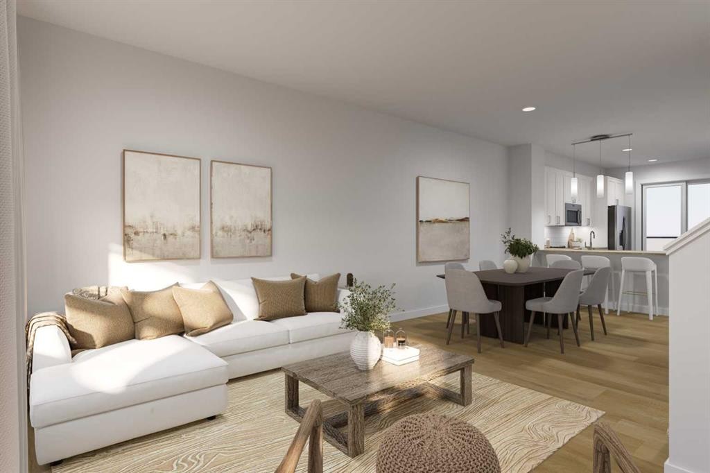 603-437 Alpine Avenue Sw, Calgary, AB - Indoor Photo Showing Living Room