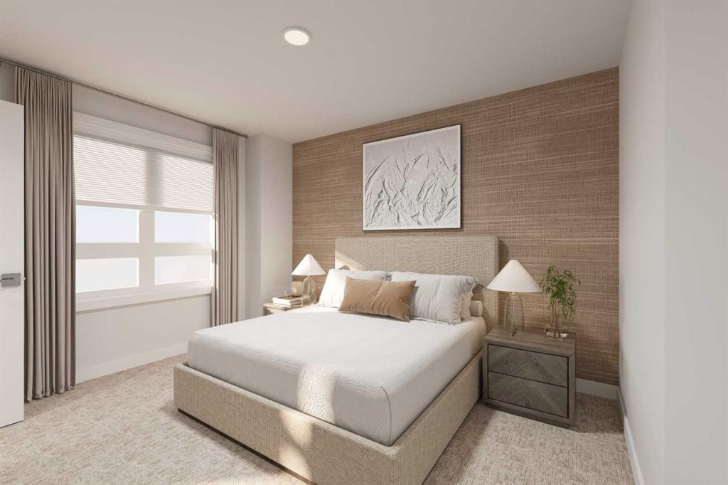 603-437 Alpine Avenue Sw, Calgary, AB - Indoor Photo Showing Bedroom