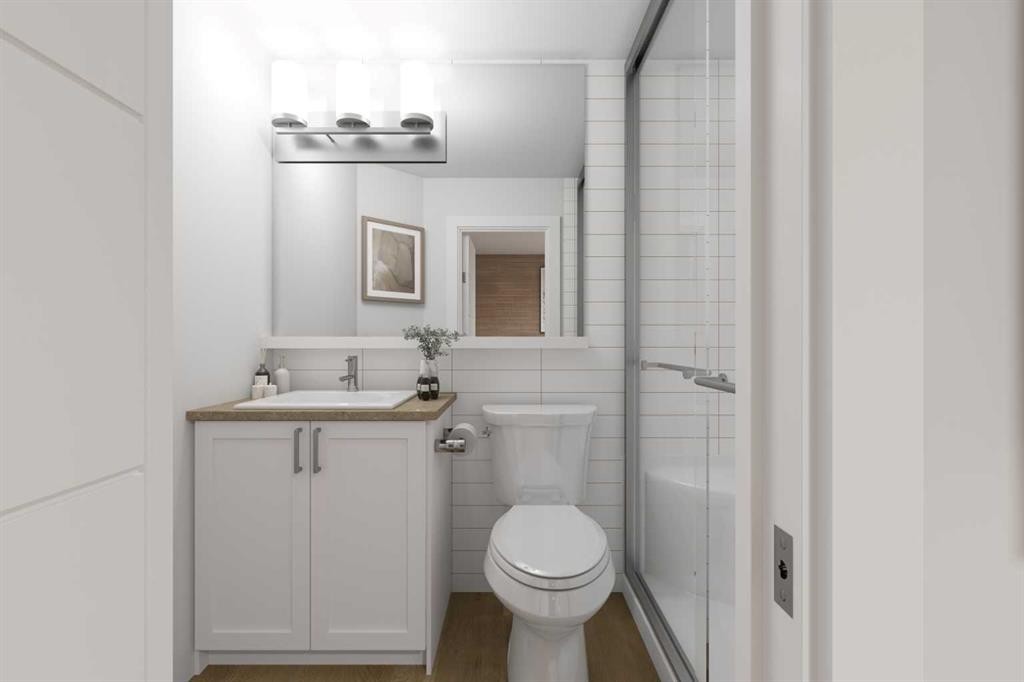 603-437 Alpine Avenue Sw, Calgary, AB - Indoor Photo Showing Bathroom