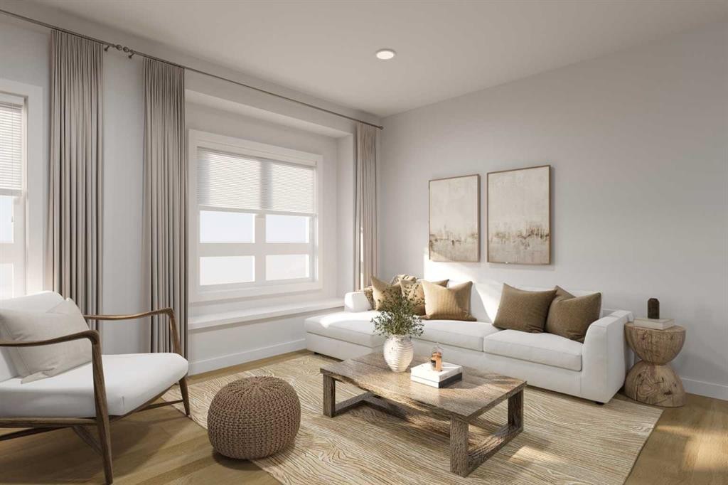 603-437 Alpine Avenue Sw, Calgary, AB - Indoor Photo Showing Living Room
