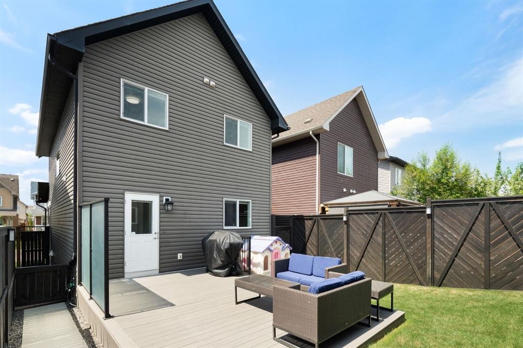 54 Legacy Common Se, Calgary, AB - Outdoor With Deck Patio Veranda With Exterior