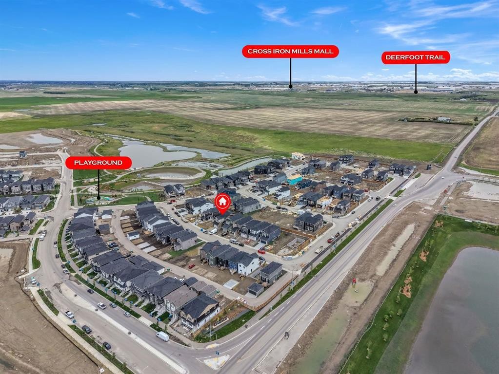 445 Lewiston Landing Ne, Calgary, AB - Outdoor With View