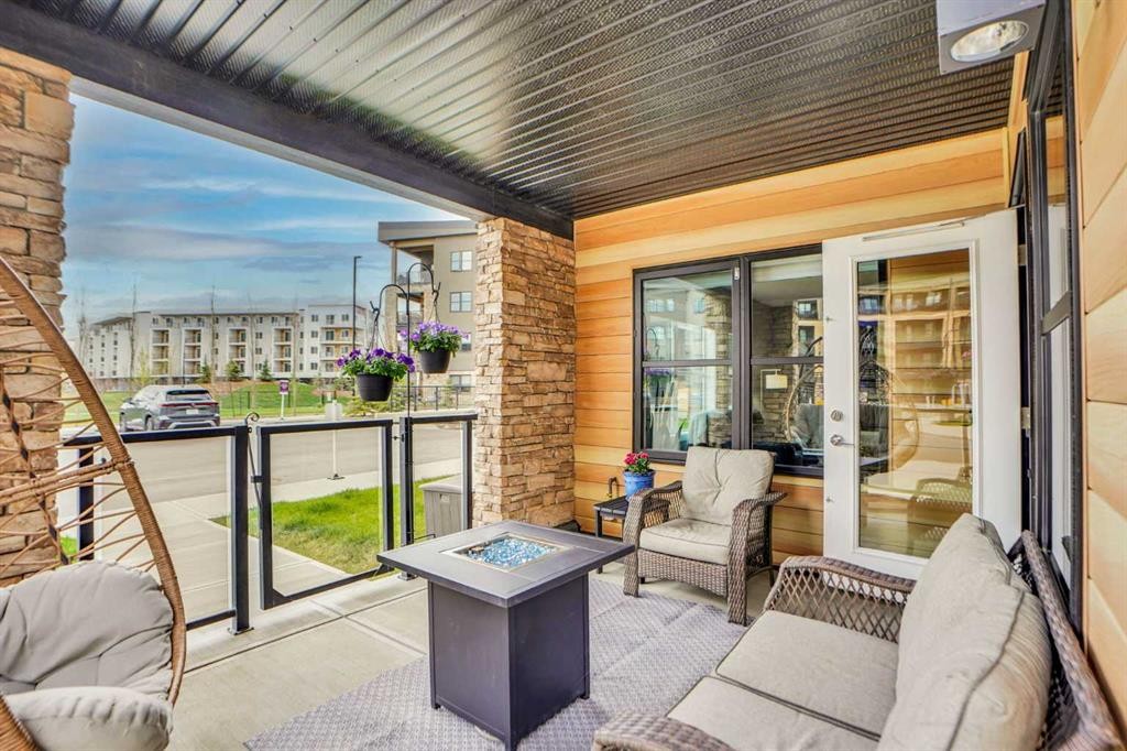 105-55 Wolf Hollow Crescent Se, Calgary, AB - Outdoor With Deck Patio Veranda With Exterior