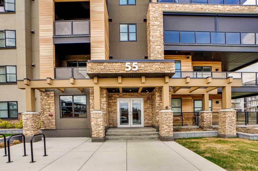 105-55 Wolf Hollow Crescent Se, Calgary, AB - Outdoor With Facade