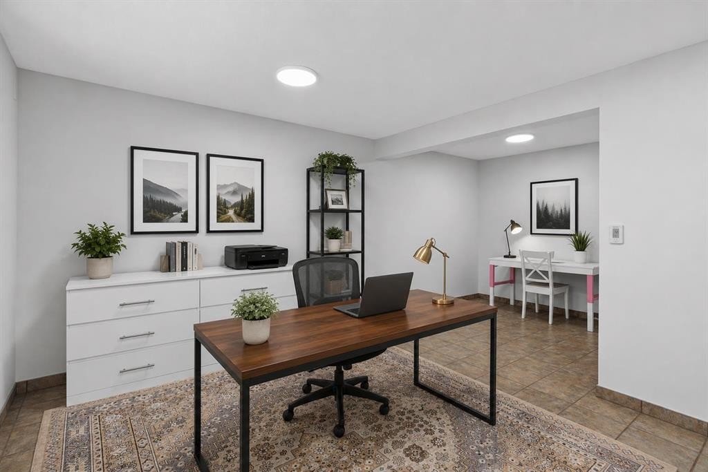 48 Shawcliffe Place, Calgary, AB - Indoor Photo Showing Office