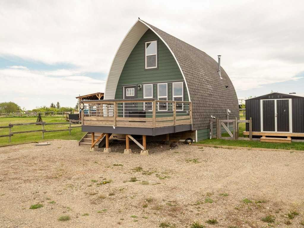 35 Mount Vista Drive, Hill Spring, AB - Outdoor With Deck Patio Veranda